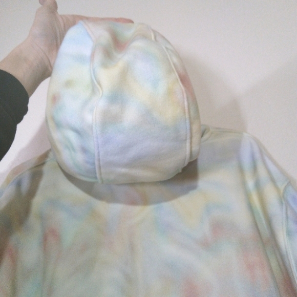 Nike pastel tie dye sweatsuit matching set. Unique alien embroidered design 2XL - Picture 12 of 15